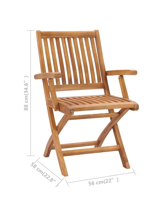 9-osaline aia söögitoakomplekt, tiikpuu