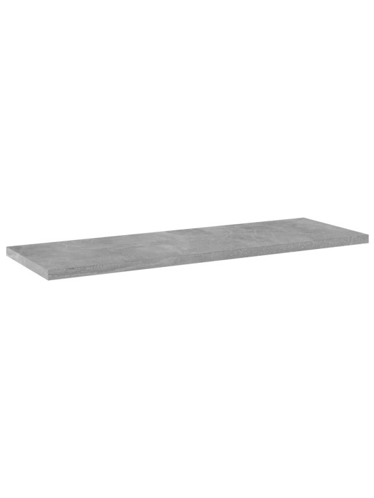 Riiuliplaadid 4 tk, betoonhall, 60x20x1,5 cm, puitlaastplaat