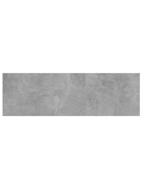 Riiuliplaadid 4 tk, betoonhall, 80x20x1,5 cm, puitlaastplaat