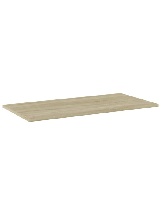 Riiuliplaadid 4 tk, sonoma tamm, 80x40x1,5 cm, puitlaastplaat
