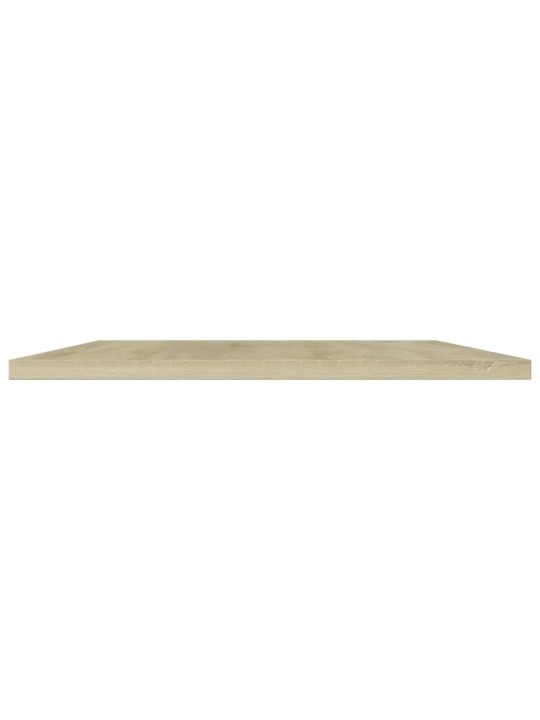Riiuliplaadid 4 tk, sonoma tamm, 80x40x1,5 cm, puitlaastplaat