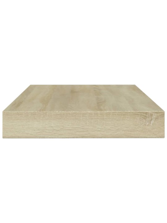 Riiuliplaadid 4 tk, sonoma tamm, 100x10x1,5 cm, puitlaastplaat