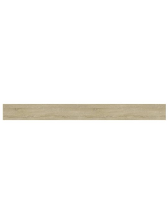 Riiuliplaadid 4 tk, sonoma tamm, 100x10x1,5 cm, puitlaastplaat