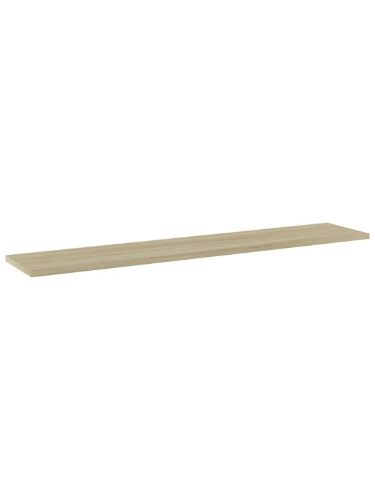 Riiuliplaadid 4 tk, sonoma tamm, 100x20x1,5 cm, puitlaastplaat