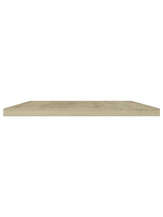 Riiuliplaadid 4 tk, sonoma tamm, 100x20x1,5 cm, puitlaastplaat