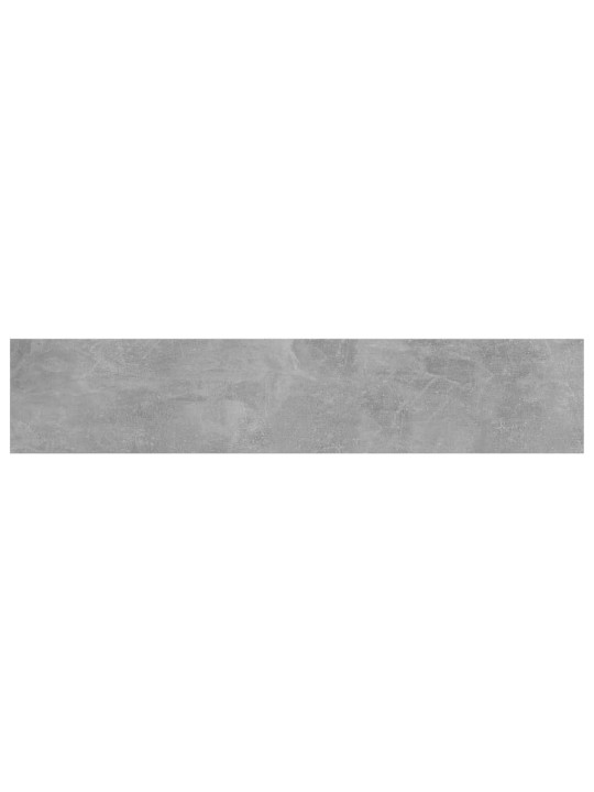 Riiuliplaadid 4 tk, betoonhall, 100x20x1,5 cm, puitlaastplaat