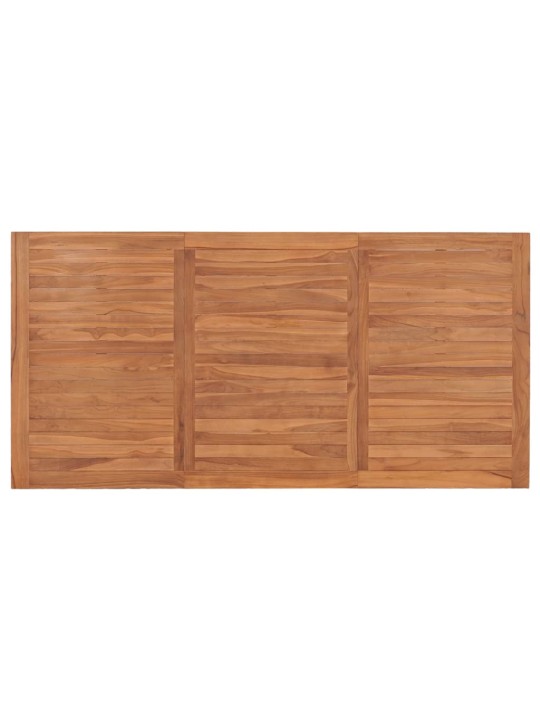 Batavia laud, 200x100x75 cm, toekas tiikpuu