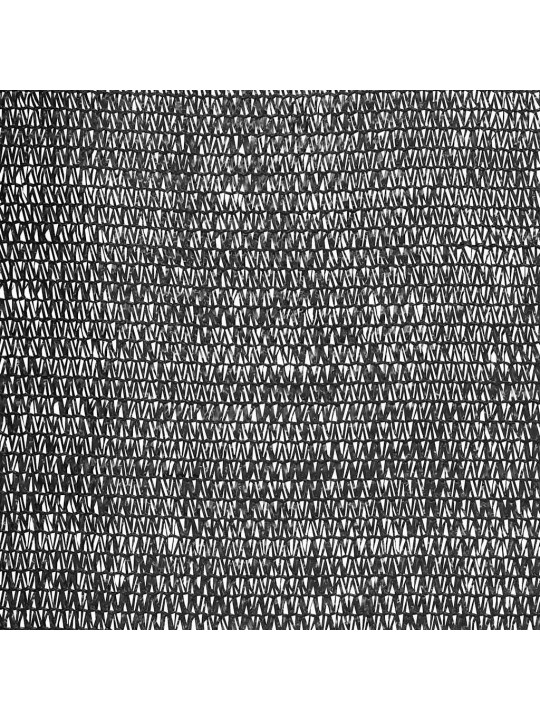 Privaatsusvõrk, must, 1 x 50 m, hdpe, 150 g/m²