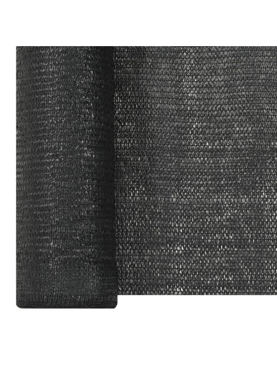 Privaatsusvõrk, must, 1,8 x 10 m, hdpe, 150 g/m²