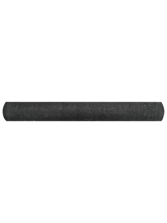 Privaatsusvõrk, must, 2 x 10 m, hdpe, 195 g/m²