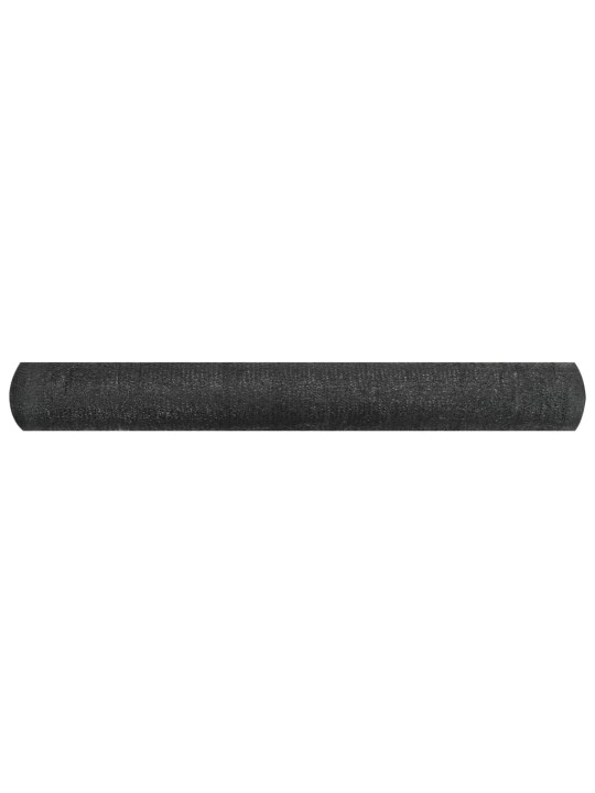 Privaatsusvõrk, must, 3,6 x 25 m, hdpe, 195 g/m²