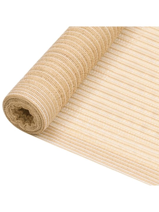 Privaatsusvõrk, beež, 3,6 x 50 m, hdpe, 150 g/m²