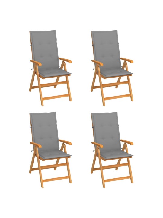 Aiatoolid, 4 tk, hallide istmepatjadega, tiikpuu