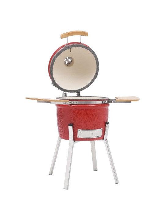 Kamado grill-suitsuahi, keraamiline, 81 cm