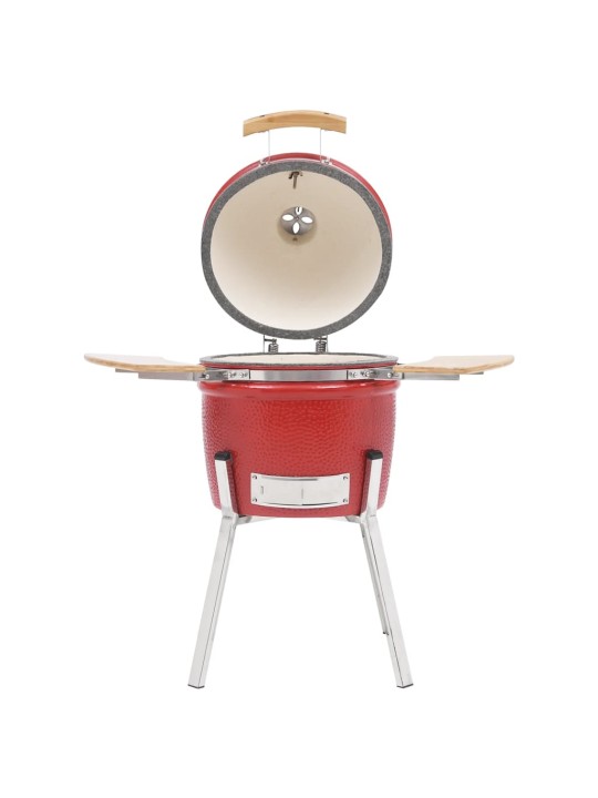 Kamado grill-suitsuahi, keraamiline, 81 cm