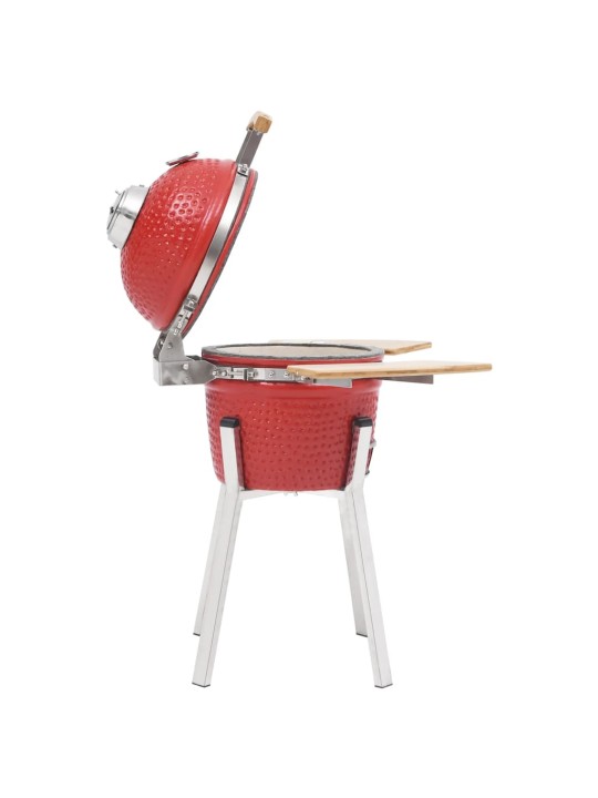 Kamado grill-suitsuahi, keraamiline, 76 cm