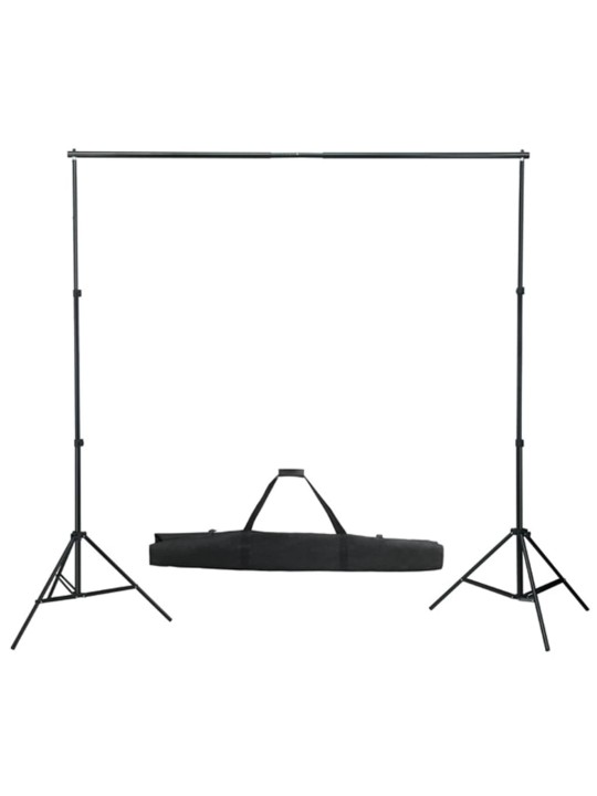 FOTOSTUUDIOKOMPLEKT LAMBID, TAUSTAPILT JA REFLEKTOR