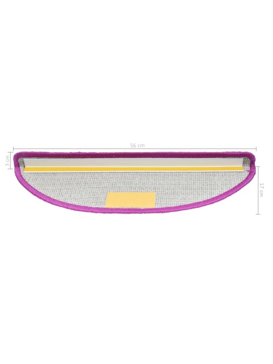 Trepivaibad 10 tk, 56 x 17 x 3 cm, violetne