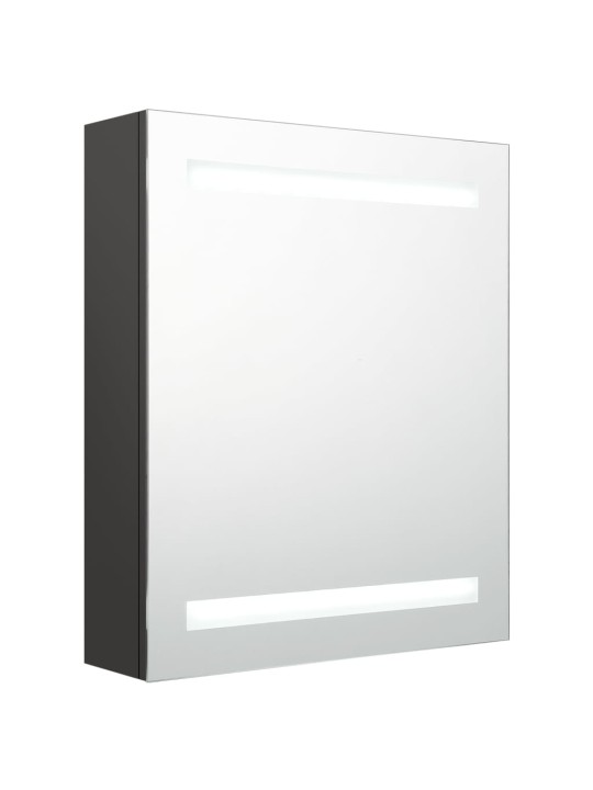 LED vannitoa peegelkapp, antratsiithall, 50 x 14 x 60 cm