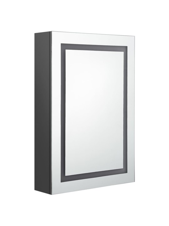 LED vannitoa peegelkapp, hall, 50 x 13 x 70 cm