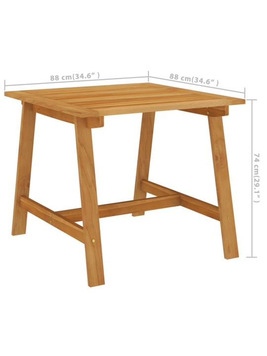 3-osaline aiamööbli söögikomplekt, helehall