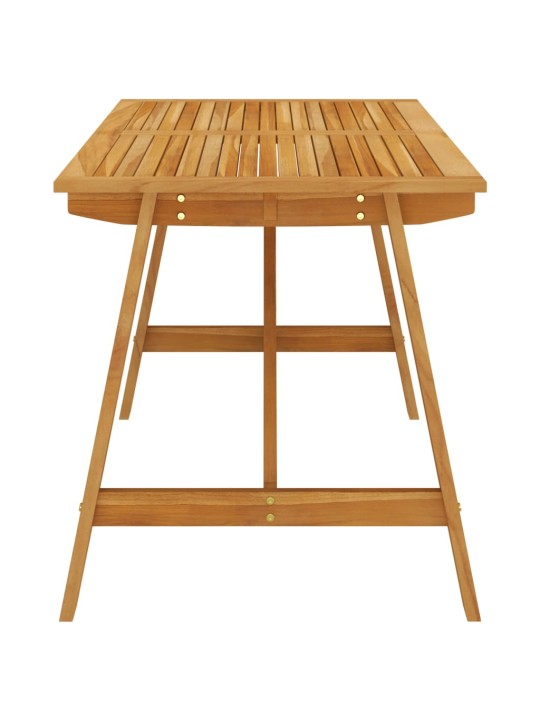 7-osaline aia söögitoa komplekt, tumehall