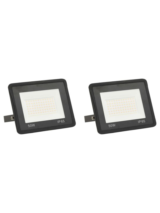 LED-PROŽEKTOR 2 TK, 50 W, SOE VALGE