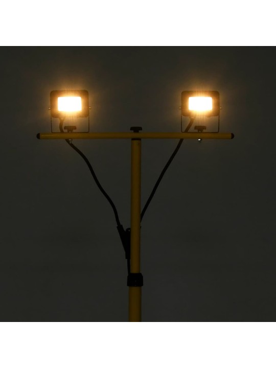 STATIIVIGA LED PROŽEKTOR, 2 X 10 W, SOE VALGE