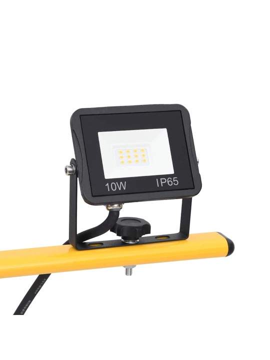 STATIIVIGA LED PROŽEKTOR, 2 X 10 W, SOE VALGE