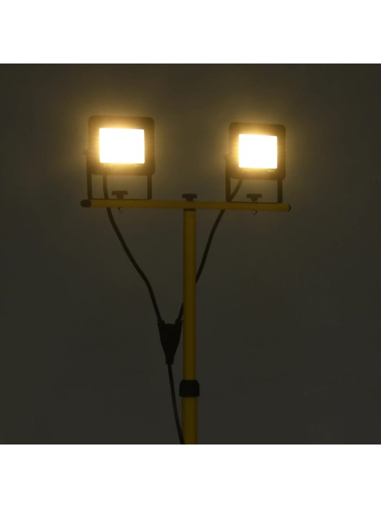 STATIIVIGA LED PROŽEKTOR, 2 X 20 W, SOE VALGE