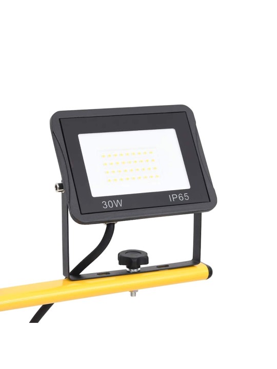 STATIIVIGA LED PROŽEKTOR, 2 X 30 W, SOE VALGE