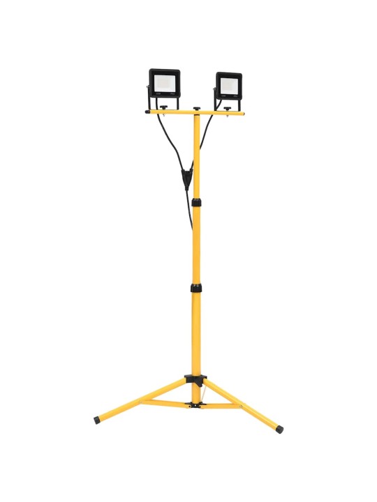 STATIIVIGA LED PROŽEKTOR, 2 X 50 W, SOE VALGE