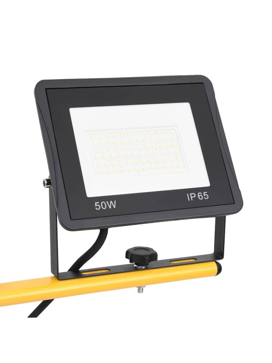 STATIIVIGA LED PROŽEKTOR, 2 X 50 W, KÜLM VALGE