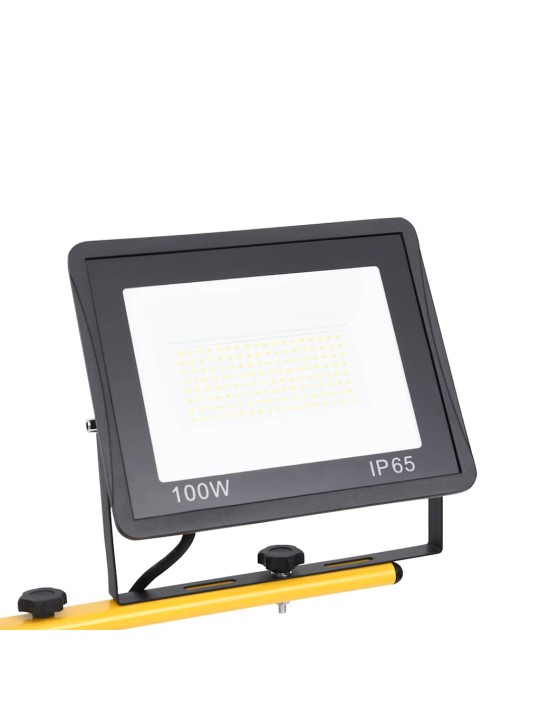STATIIVIGA LED PROŽEKTOR, 2 X 100 W, KÜLM VALGE