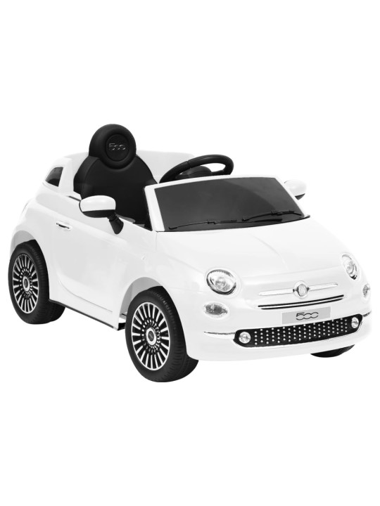 Elektriauto fiat 500 valge