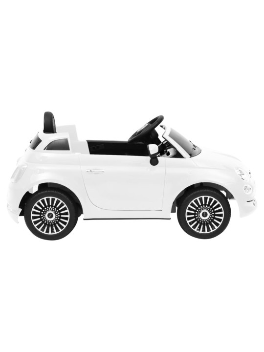 Elektriauto fiat 500 valge