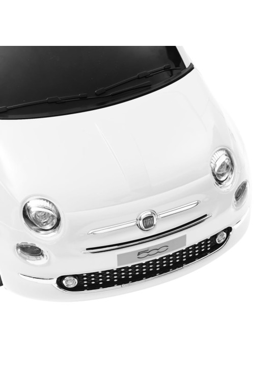 Elektriauto fiat 500 valge