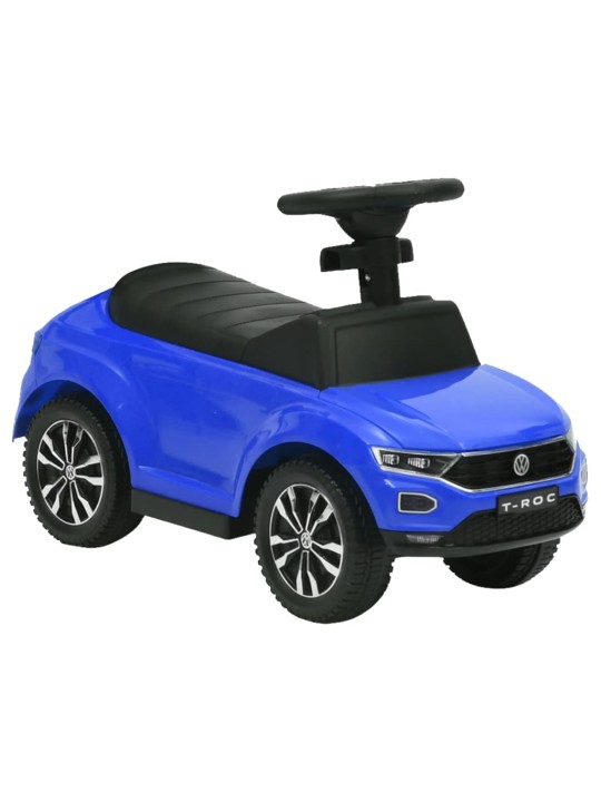 Pealeistutav mänguauto volkswagen t-roc, sinine