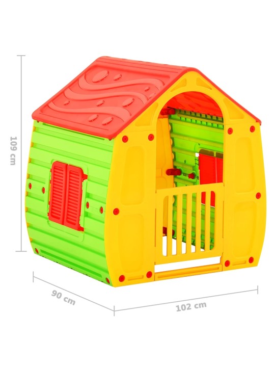 Laste mängumaja, 102 x 90 x 109 cm