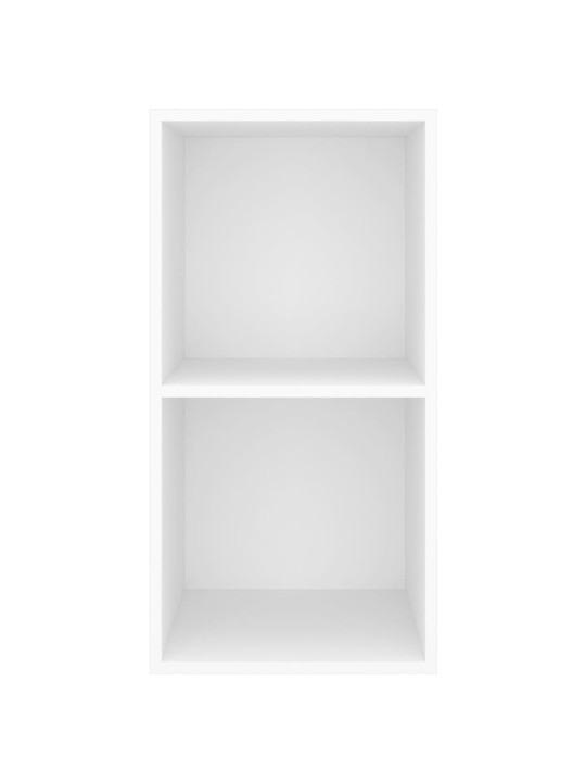 Seina telerikapp, valge, 37 x 37 x 72 cm, puitlaastplaat