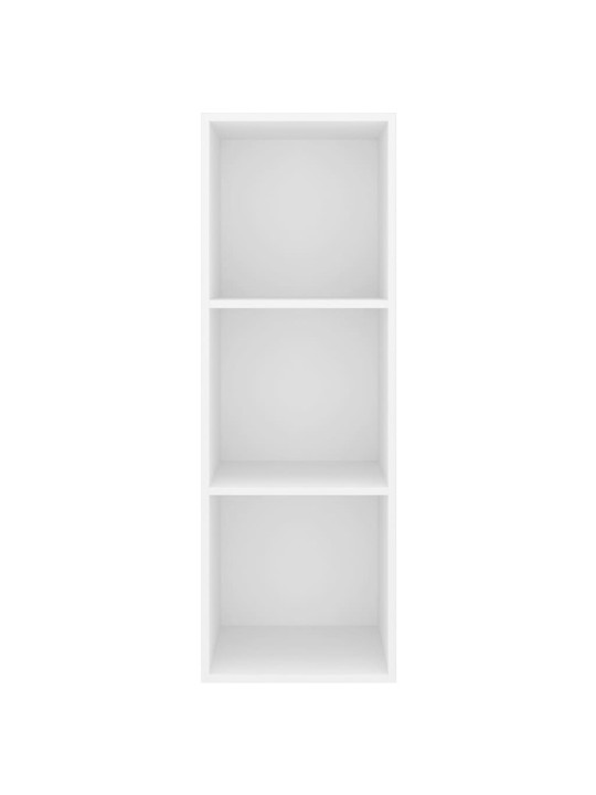 Seina telerikapp, valge, 37 x 37 x 107 cm, puitlaastplaat