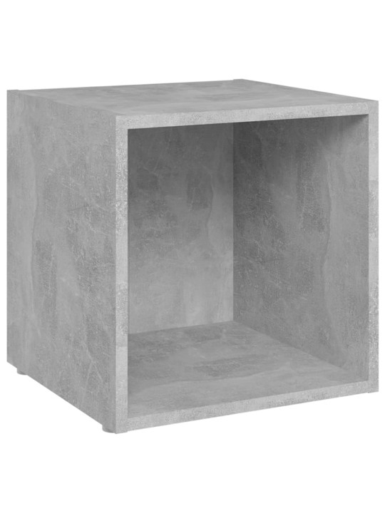 Telerikapid, 2 tk, betoonhall, 37 x 35 x 37 cm, puitlaastplaat