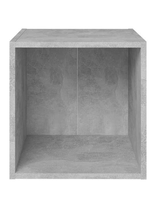 Telerikapid, 2 tk, betoonhall, 37 x 35 x 37 cm, puitlaastplaat