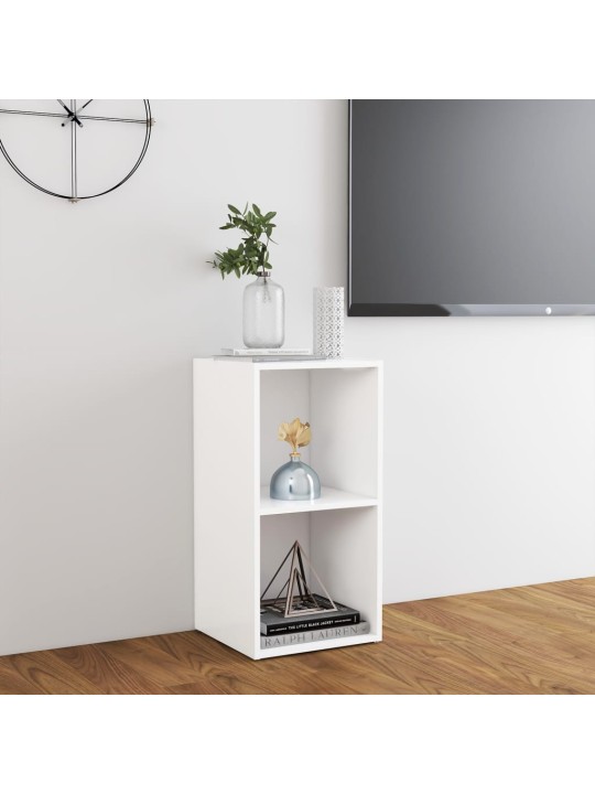 Telerikapp, valge, 72x35x36,5 cm, puitlaastplaat