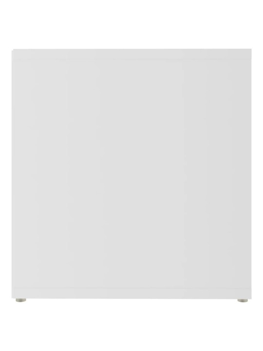 Telerikapp, valge, 72x35x36,5 cm, puitlaastplaat