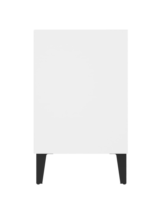 METALLJALGADEGA TELERIKAPP, VALGE, 103,5 X 30 X 50 CM