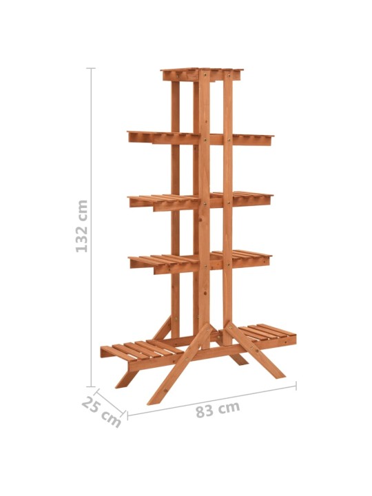 Taimealus, 83 x 25 x 132 cm, nulupuit