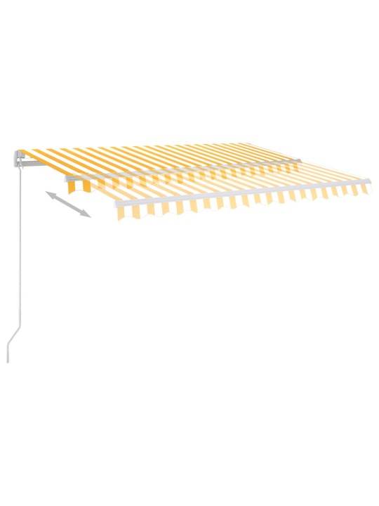 KÄSITSI SISSETÕMMATAV VARIKATUS, LED, 300X250, KOLLANE JA VALGE
