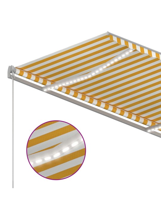KÄSITSI SISSETÕMMATAV VARIKATUS, LED, 300X250, KOLLANE JA VALGE