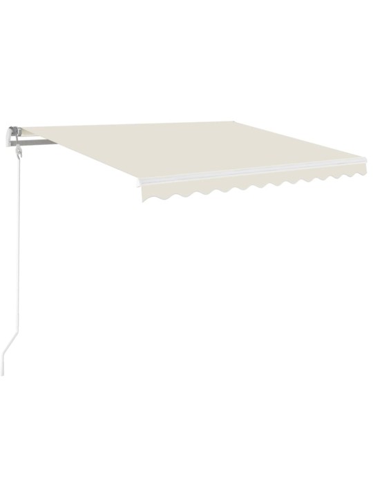 KÄSITSI SISSETÕMMATAV VARIKATUS LEDIGA, 350X250 CM KREEMJAS